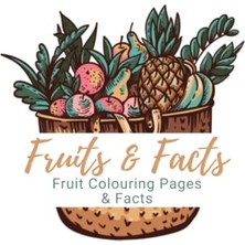 Defne Store Fruits & Facts: Fruit Colouring Book, 8.5X11 Inches. Colouring Pages With Fruits And Facts. Perfect For Stress Relief And Anxiety. Colour While Learning! (Colour With Facts)
