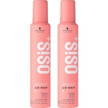 Defne Store Osis+ Air Whip Saç Köpüğü 200 Ml, 2'li Paket
