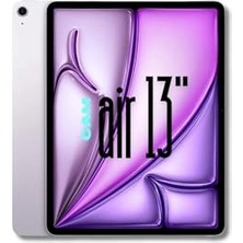 Defne Store iPad Air 13 M3 Çip ile Uyumlu 2025 13 Inç Ince Temperli Cam Ekran Koruyucu