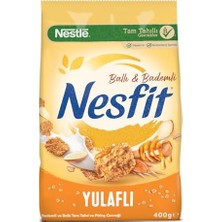 Defne Store Nesfit Ballı ve Bademli Tam Tahıl ve Pirinç Gevreği 400 G