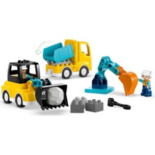 Eseno Select 10475 Duplo 3ü1 Arada Inşaat Araçları 22 Parça +2 Yaş