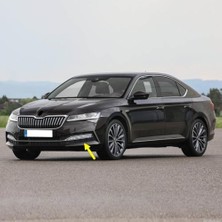 Defne Store Sol Kromlu Sis Farı Çerçevesi 3V0853665B, Skoda Superb ile Uyumlu 2020-2023