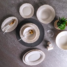 Ms Aryıldız Tiffany Gold 30 Parça 6 Kişilik Yemek Takımı