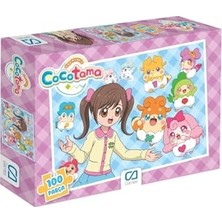 Defne Store Cocotama Lisanslı 100 Parça 34X24 cm Çocuk Puzzle Yapboz Serisi