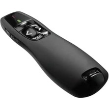 Defne Store R400 2.4ghz USB Kablosuz Lazer Pointer Powerpoint Uzaktan Kumanda, Siyah