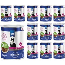 Defne Store Jöleli Biftek Aromalı Yetişkin Kedi Konservesi 400 G x 12 Adet