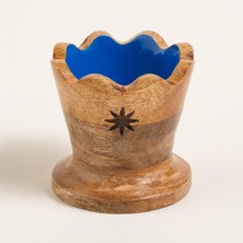 Ms Lakrı Lacivert Mango Ağacı Çerezlik 8X8X7.5 cm