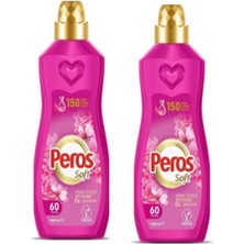 Ms 2li-Konsantre Yumuşatıcı Kiraz Çiçeği & Pembe Şakayık 1440 ml x 2 Adet