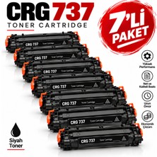 Bionet Teknik Canon LBP151DW Muadil Toner – CRG-737 1.5k Uyumlu Siyah Toner 7'li Set