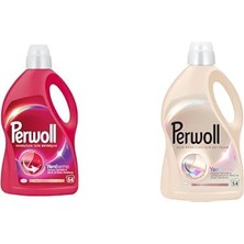 Ms Seti | Geliştirilmiş Renkli 2970 ml X1 + Açık Renkliler 2.97 Litre, 3l, 54 Yıkama X1