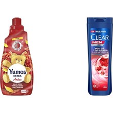 Ms Extra Konsantre Çamaşır Yumuşatıcısı Amber 1440 Ml(2) Clear Men Kepeğe Karşı Etkili Şampuan Hızlı Stil 2'si 1 Arada Kolay Şekil Alan Saçlar 350 ml Mavi(1)