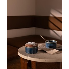 Ms Kleby 2'li Sufle Kabı - Koyu Mavi - 10 cm