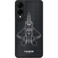 BG AKSESUAR Samsung Galaxy S25 Edge Uyumlu Raptor Desenli Kamera Korumalı Darbelere Dayanıklı Kılıf