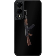 BG AKSESUAR Samsung Galaxy S25 Edge Uyumlu Ak Desenli Kamera Korumalı Darbelere Dayanıklı Kılıf