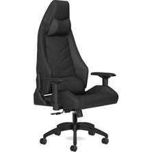 Ms Titan Tt Pro Premium Oyuncu Koltuğu Pu Deri 4d Kolçaklı Bilgisayar Koltuğu Siyah (Deri, Siyahh)