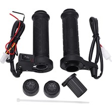 Defne Store 1 Çift 22 mm (7/8 ") Kulplar Motosiklet Evrensel Elektrikli Sıcak Isıtma Sıcak Kulplar Gidonlar Elektrikli Bisiklet Dönüştürme Kiti