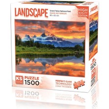 Ms 22037 Grand Teton National Park 1500 Parça Puzzle