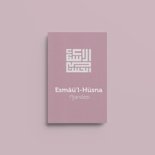 Ms Esmaül Hüsna Ajandası (Pembe Karton Kapak)