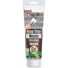 Defne Store 125 ml Gri Ahşap ve Parke Tamir Macunu, Mobilya Çatlak ve Çizik Dolgusu, Kullanıma Hazır