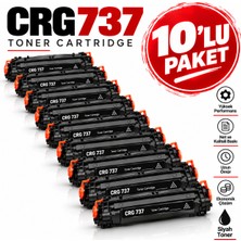 Bionet Teknik Canon MF216 Muadil Toner – CRG-737 1.5k Uyumlu Siyah Toner 10'li Set