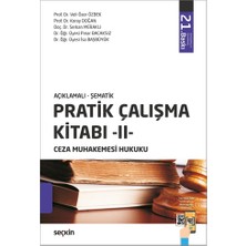 Seçkin Yayıncılık Pratik Çalışma Kitabı - Iı Ceza Muhakemesi Hukuku - Veli Özer Özbek