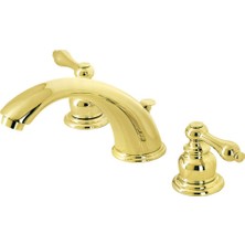 Ms KB972ALB Viktorya Dönemi Yaygın Banyo Bataryası, Cilalı Pirinç