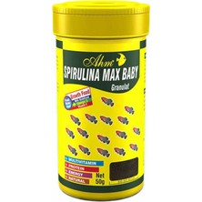Defne Store Spirulina Max Baby Granulat Balık Yemi, 100 ml