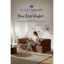 Defne Store Happynight Comfort Sofya Aktivite Koltuğu | Oyun Koltuğu | Sünger Koltuk | Sinema Koltuğu (Bej)