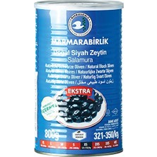Defne Store Marmarabirlik Doğal Siyah Zeytin Salamura; Xs, 800G