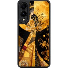 BG AKSESUAR Samsung Galaxy S25 Edge Uyumlu Dolunay Desenli Kamera Korumalı Darbelere Dayanıklı Kılıf