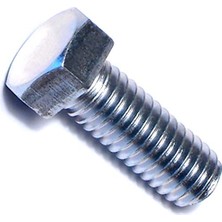 Defne Store Hard-To-Find Fastener 014973244194 Tam Dişli Altıgen Cıvatalar; 3/8-16 x 1, PARÇA-100, Çinko