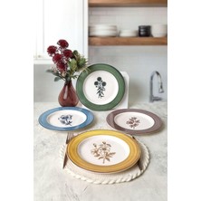 Ms Floral Essence Servis Tabağı 28 cm 4 Adet 22889-91-92