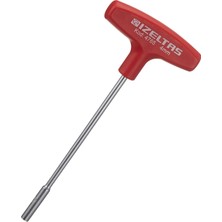 Ms T Tipi Lokma Uçlu Tornavida, Kırmızı, 4 mm