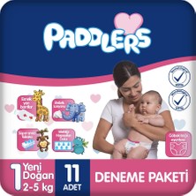 Ms Yenidoğan Bebek Bezi 1 Numara (2-5 Kg) 11 Adet – Deneme Paketi, Yumuşak ve Sızdırmaz