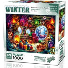 Ms Ormandaki Gizemli Ev Puzzle 1000 Parça - 20826 - Serhat Filiz