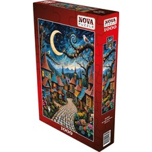 Ms 1000 Parça Ay Işığı Kasabası Puzzle