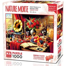 Ms 1000 Parça Silent Melody On A Baroque Table Puzzle - Serhat Filiz - 20846
