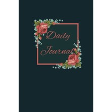 Defne Store Gül Desenli Günlük Defteri