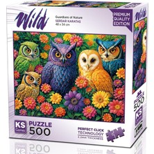 Ms 500 Parça Doğanın Koruyucuları Puzzle - 20095 - Serdar Karataş