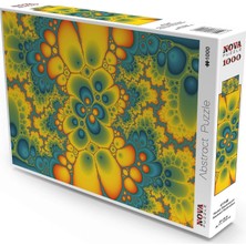 Ms 1000 Parça Renkli Illüstrasyon Puzzle