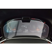 Defne Store Bmw 520I G30 Dijital Gösterge Ekranına Uygun Mat Şeffaf Koruyucu