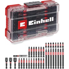 Ms Orijinal Einhell M-Case 38-Parça Darbeye Dayanıklı Uç Seti (25 Mm, 50 mm ve 90 mm Uçlar, Altıgen Lokmalar, 60 mm Uç Tutucu, Saklama Kutusu Dahil) - 49109250