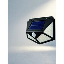 Hareket Sensörlü Solar LED Duvar Lambası 3 Modlu Dış Mekan