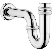 Ms Artema A45117 Lavabo/eviye Sifonu, P Tipi, Krom