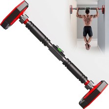 Ms Vidasız Montaj Barfiks Aleti 92-120 cm Arası - Ayarlanabilir Barfiks Demiri, Kapı Barı ve Çekme Barı, Dayanıklı Çelik Yapı, Barfiks Çubuğu, Üst Vücut Egzersizi, Fitness,barfix, Barfiks Barı