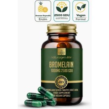 Ms Bromelain 1000 Mg 2500 Gdu | 60 Kapsül | Ananas Kaynaklı Enzim