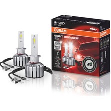 Ms Night Breaker LED Ampuller - H1-12V/16W - 2 Parçalı Set