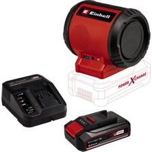 Ms Tc-Sr 18 Li Bt - Solo, Akülü Hoparlör ve Einhell 18V 2,5 Ah Pxc Starter Kit (Başlangıç Seti)
