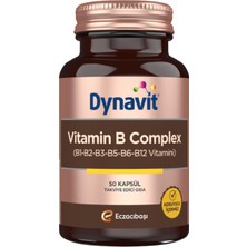 Ms Vitamin B Complex 50 Kapsül - Enerji - B Kompleks (B1, B2, B3, B5, B6, B12 Vitaminleri)