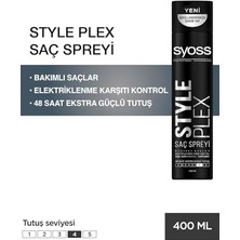 Defne Store Style Plex Saç Spreyi, Elektriklenme ve Kırılma Karşıtı, 400 ml